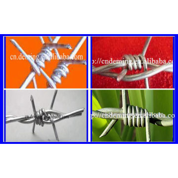 pvc coated barbed wire